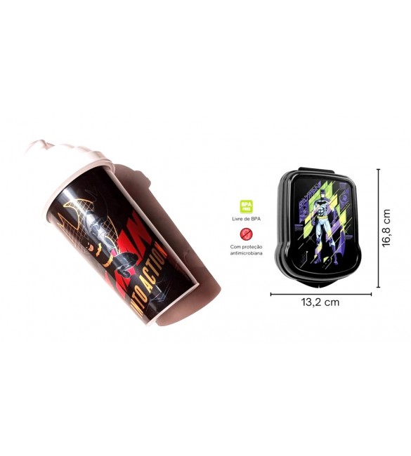 Kit Shakeira e Sanduicheira Batman - plasutil